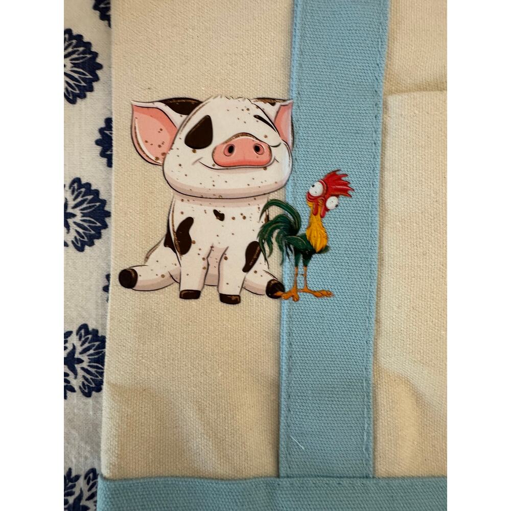 Disney Moana Double Sided Custom Made Trader Joes Mini Tote - Picture 9 of 9